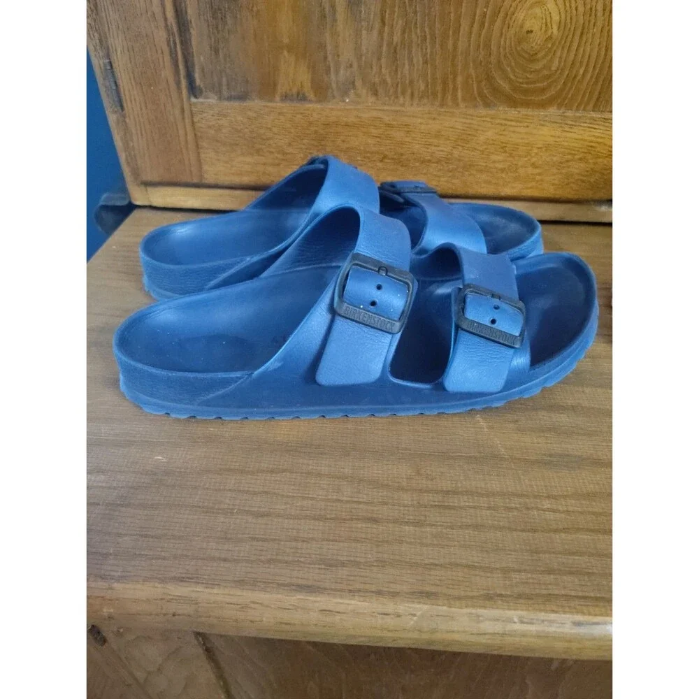 Birkenstock Arizona Essentials EVA Men's Sz 41 Mens 10 Women's 8 Navy